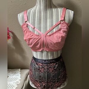 NEWT CITY CHIC by FOX & ROYAL AVRIL BLUSH BRALETTE